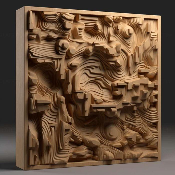 نموذج ثلاثي الأبعاد لآلة CNC 3D Art 